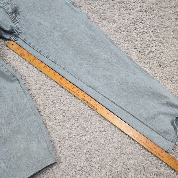 Vintage Calvin Klein Jeans‎ Womens 34 (Fits 29x26.5) Blue High Rise Mom USA 90s - Picture 13 of 15